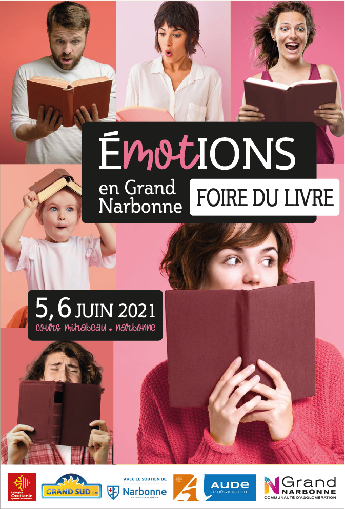 Grand Narbonne, salon du livre affiche 2