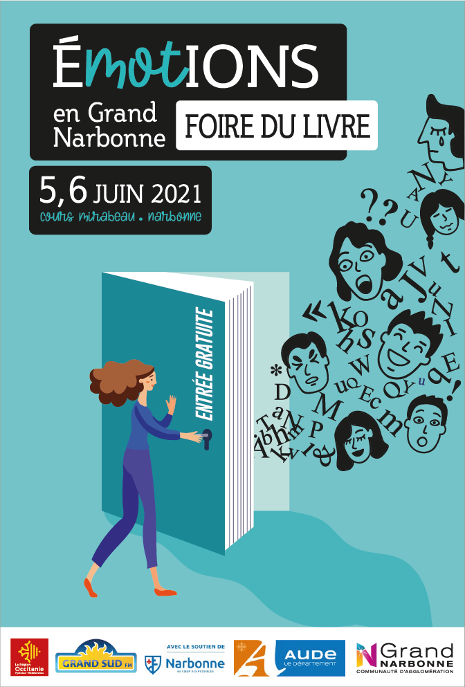 Grand Narbonne, salon du livre affiche 2