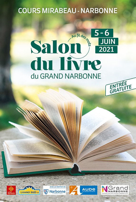 Grand Narbonne, salon du livre affiche 1