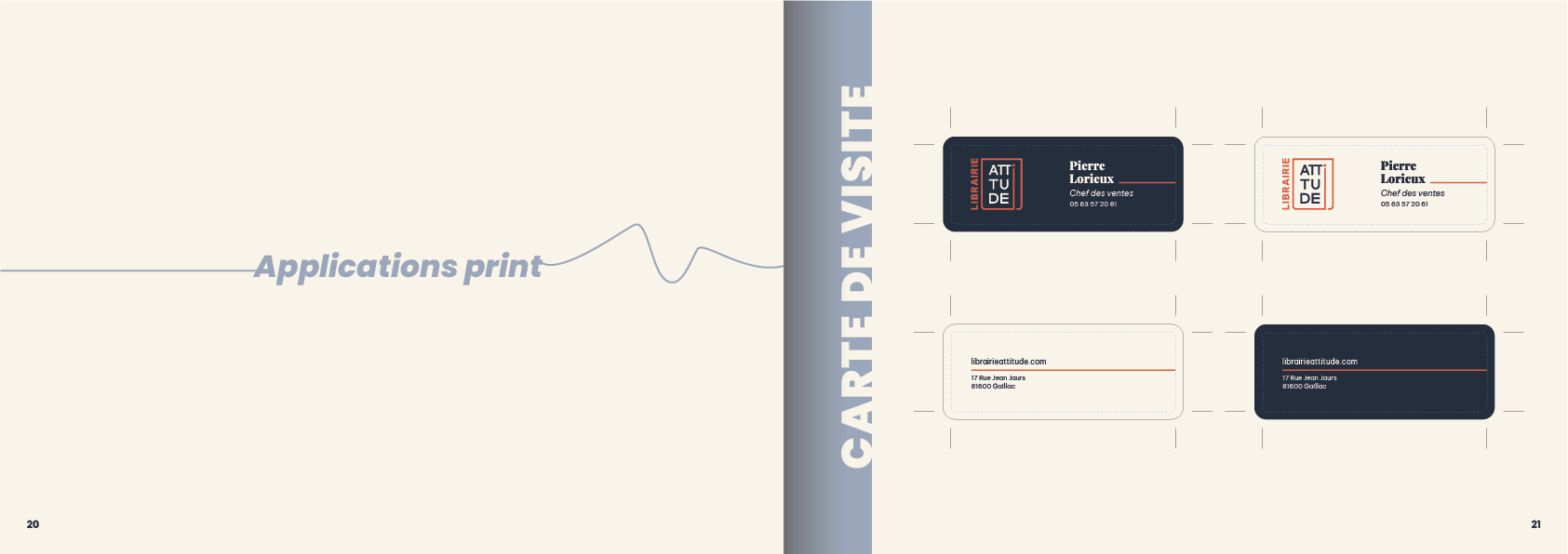 librairie attitude charte graphique