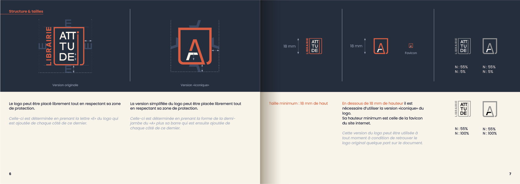 librairie attitude charte graphique