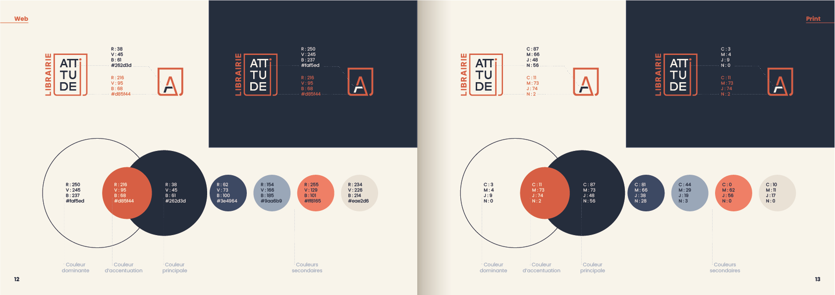 librairie attitude charte graphique