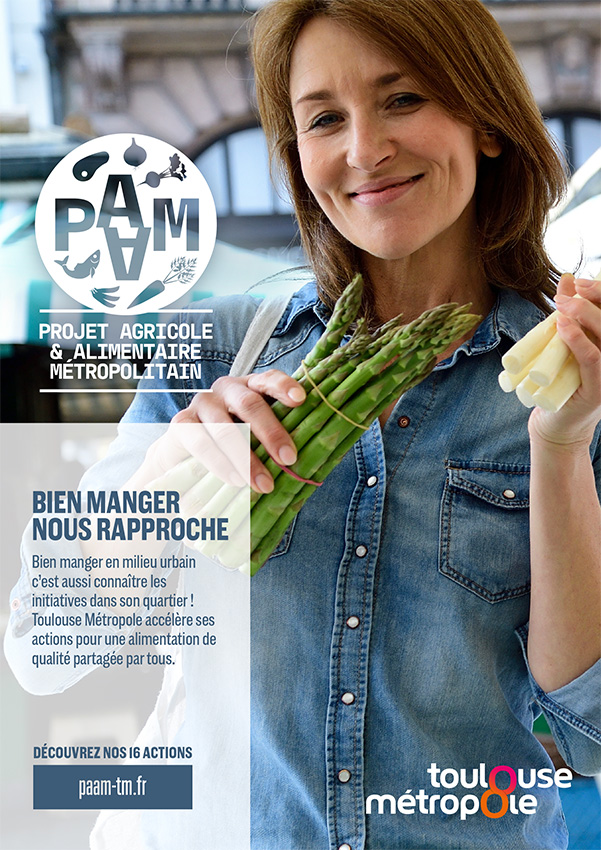 Toulouse métropole, PAAM, affiche axe3