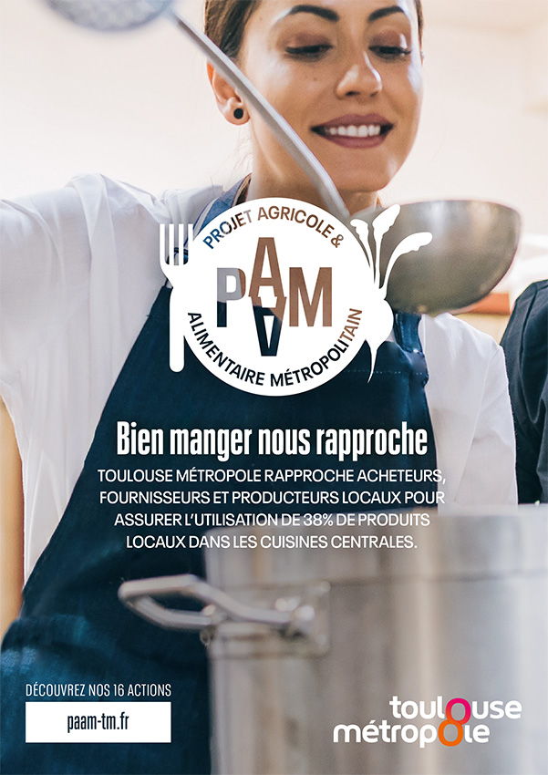 Toulouse métropole, PAAM, affiche axe2