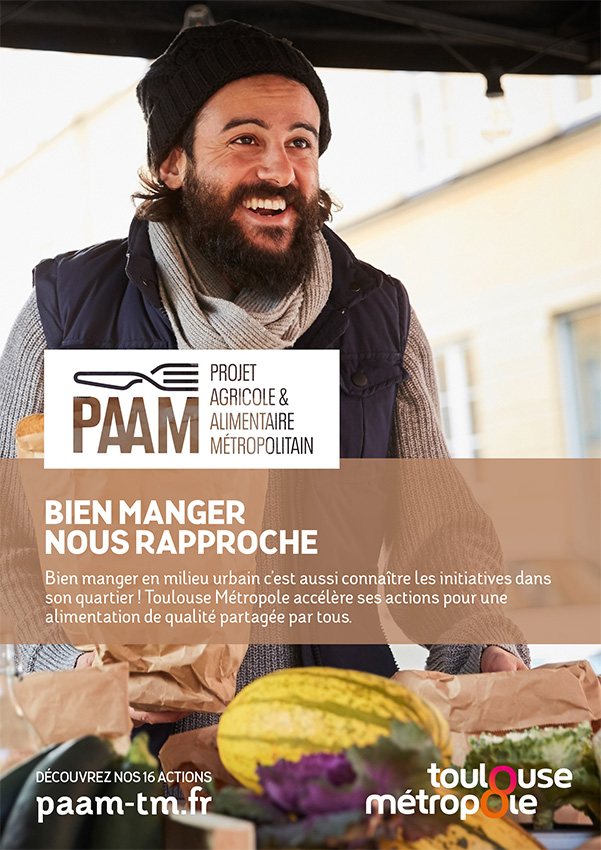 Toulouse métropole, PAAM, affiche axe1